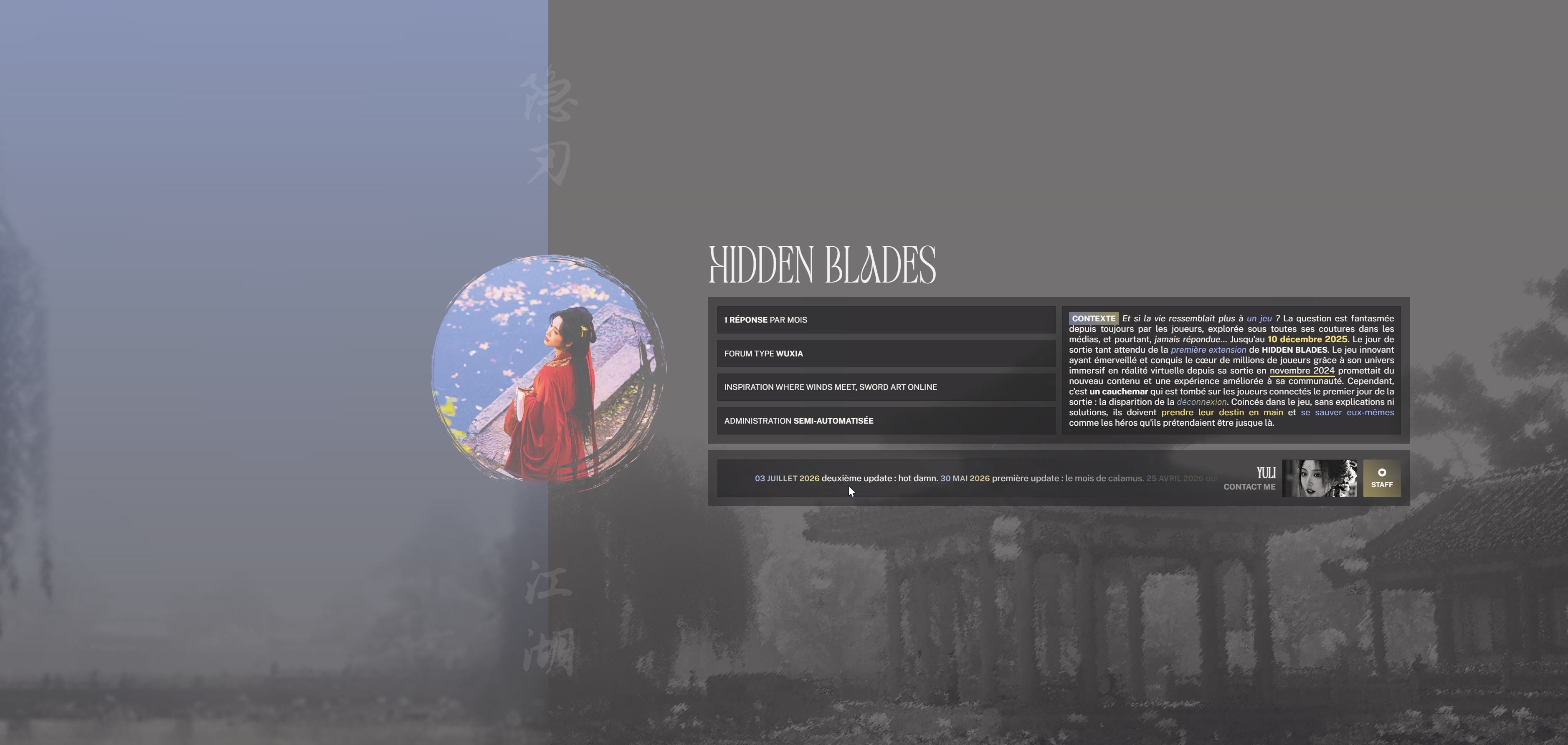 Cover de Hidden Blades
